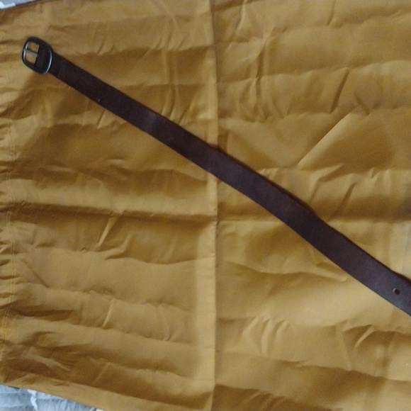 American Eagle reversible belt, plaid and other side leather - Picture 2 of 5